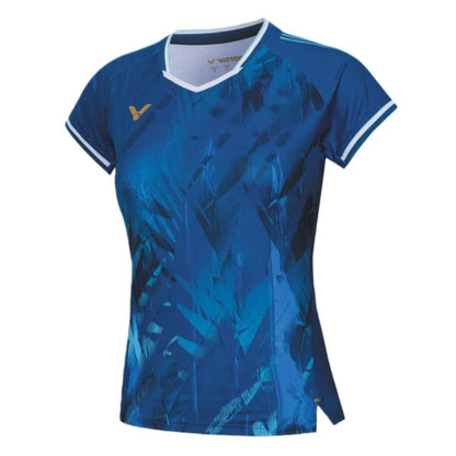 VICTOR TOURNAMENT SERIES WOMEN'S KNITTED T-SHIRT T-56000 B NAVY