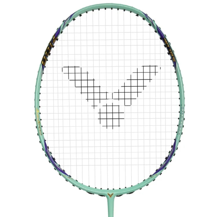 Victor Auraspeed 7100 (green) (ARS-7100/R) 4UG5 badminton racquet [pre-strung]