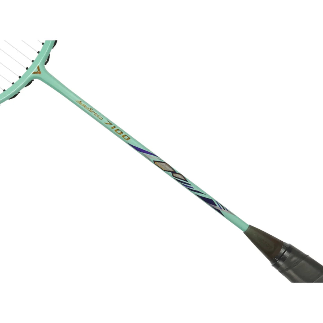 Victor Auraspeed 7100 (green) (ARS-7100/R) 4UG5 badminton racquet [pre-strung]