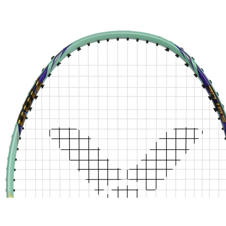 Victor Auraspeed 7100 (green) (ARS-7100/R) 4UG5 badminton racquet [pre-strung]
