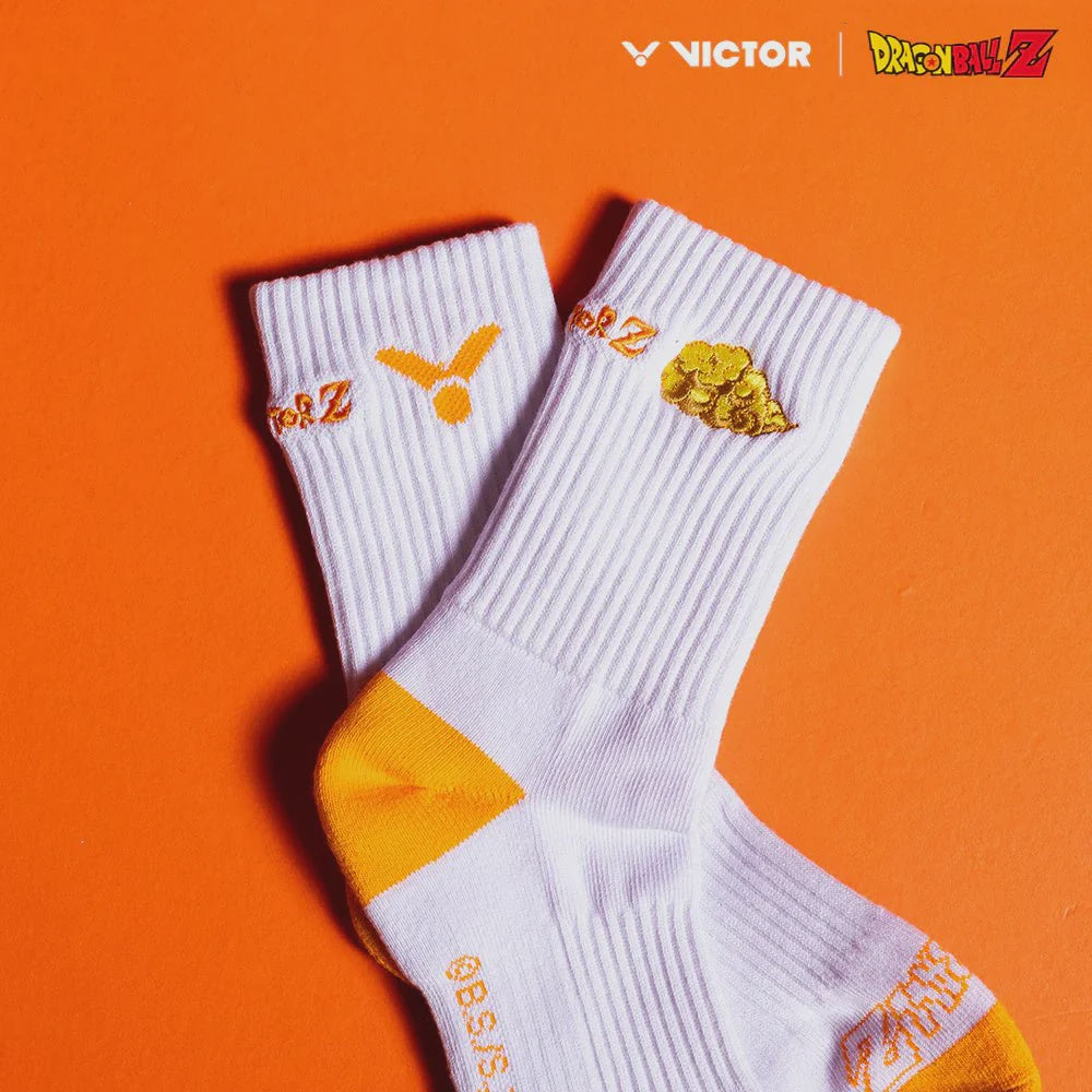 VICTOR X DRAGON BALL Z SPORT SOCKS UNISEX - SK508DBZ A WHITE