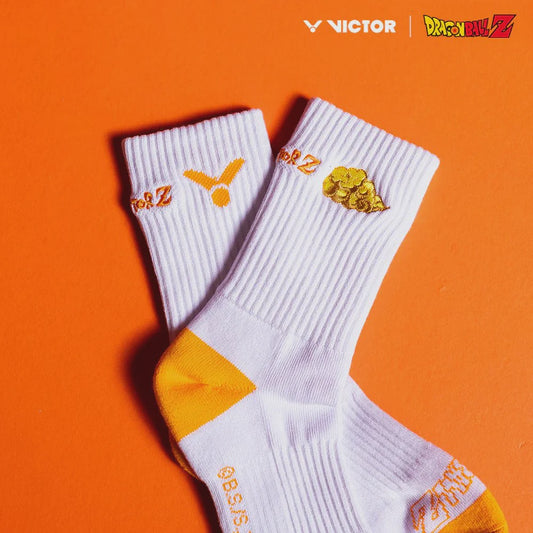 VICTOR X DRAGON BALL Z SPORT SOCKS UNISEX - SK508DBZ A WHITE