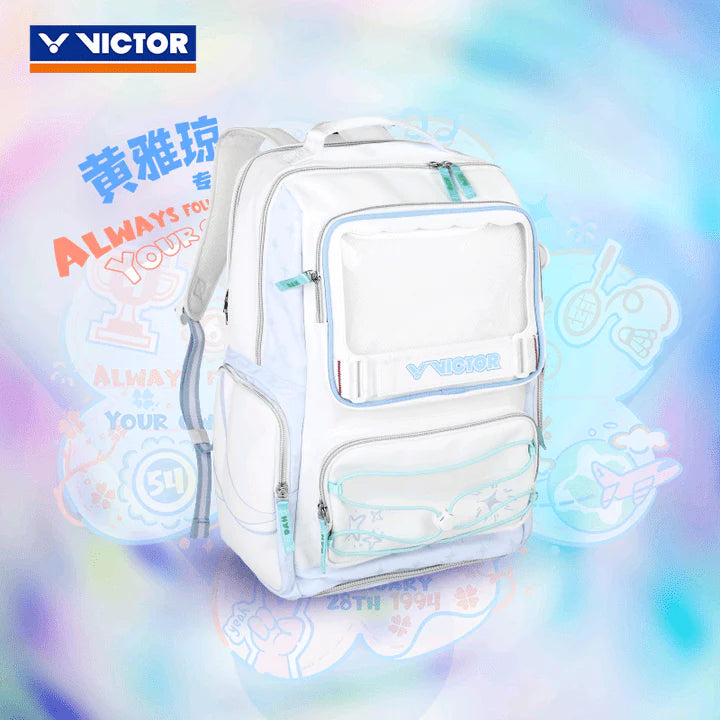 VICTOR X HYQ BACKPACK BR5058HYQ AM WHITE/QUIET TIDE
