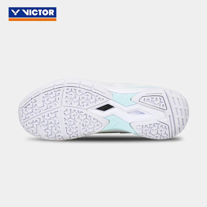 VICTOR P8500NLITE HYQ (AM) BADMINTON SHOES WHITE/QUIET TIDE