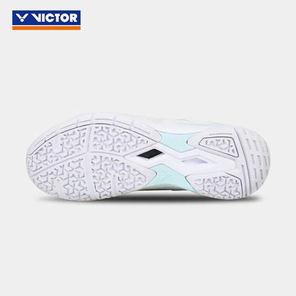 VICTOR P8500NLITE HYQ (AM) BADMINTON SHOES WHITE/QUIET TIDE