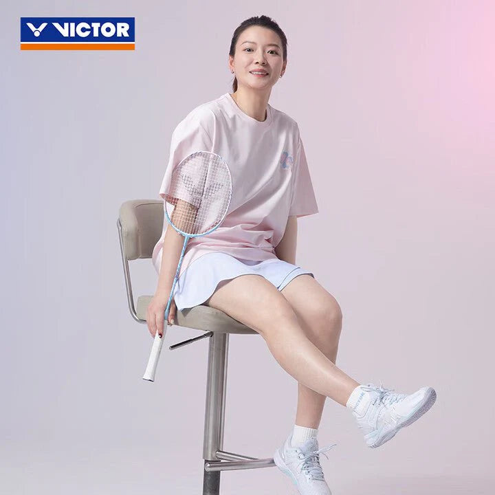 VICTOR X HYQ UNISEX T-SHIRT T-501HYQ I PINK