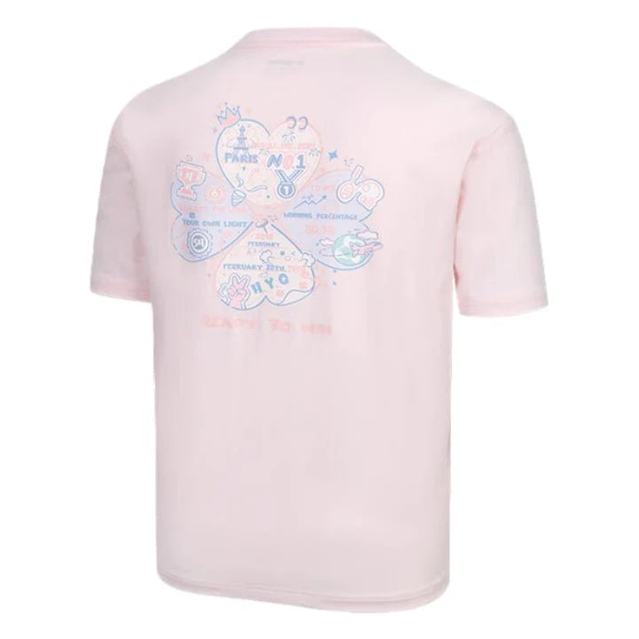 VICTOR X HYQ UNISEX T-SHIRT T-501HYQ I PINK