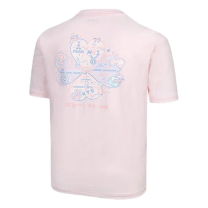 VICTOR X HYQ UNISEX T-SHIRT T-501HYQ I PINK