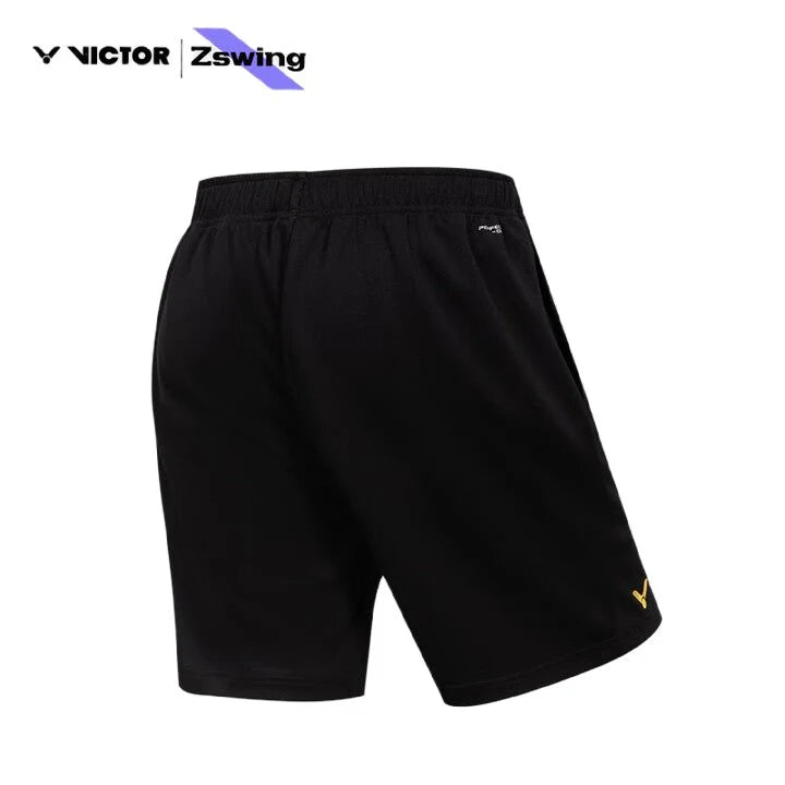 VICTOR X ZSW UNISEX KNITTED SHORTS R-504ZSW C BLACK