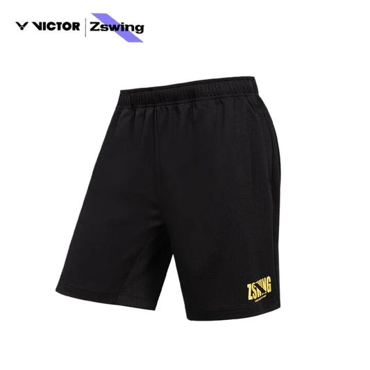 VICTOR X ZSW UNISEX KNITTED SHORTS R-504ZSW C BLACK