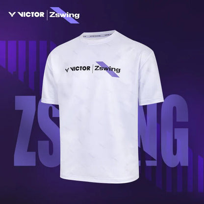 VICTOR X ZSW UNISEX T-SHIRT T-502ZSW A WHITE