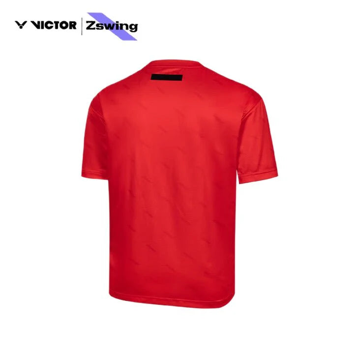VICTOR X ZSW UNISEX T-SHIRT T-502ZSW D RED