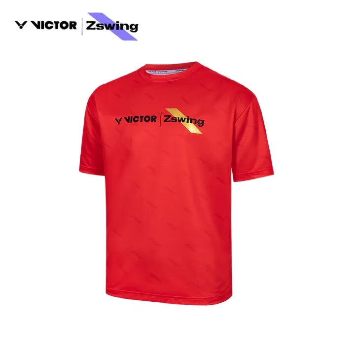 VICTOR X ZSW UNISEX T-SHIRT T-502ZSW D RED