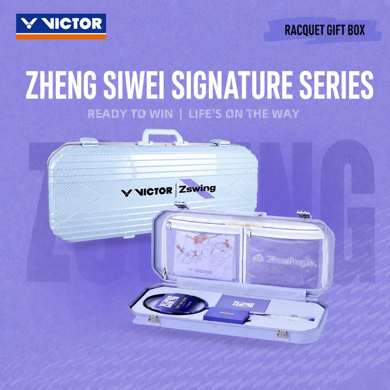Victor X Zswing Collection 2.0 Racket Commemorative Gift Box (DX-12 ZSW GB/JC) 4UG5 [Unstrung]