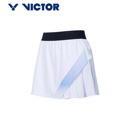 VICTOR TOURNAMENT SKIRT (K-46300 A) (WHITE)